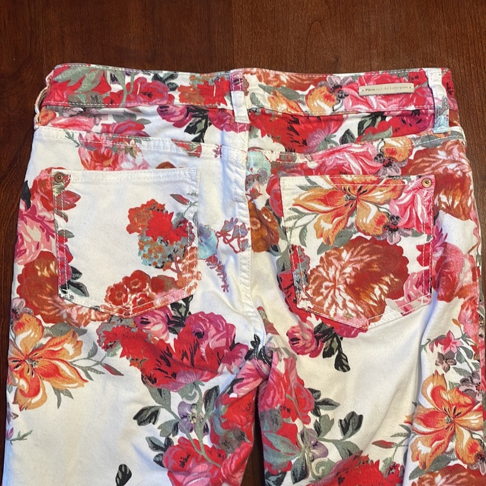 Pilcro Floral Jeans